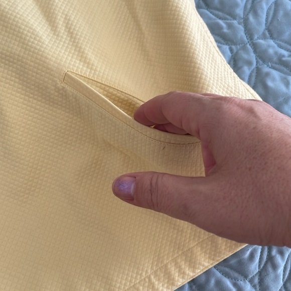 Eileen Fisher yellow zip front jacket size extra large - Picture 7 of 8